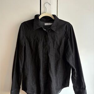 Calvin Klein Charcoal Button Down Shirt